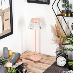 Macos Lampe de bureau, Lampe à poser, Liseuse LED Rose, 1 lumière