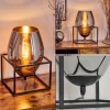 Magleby Lampe à poser Noir, 1 lumière