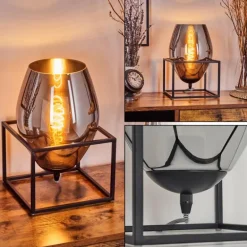 Magleby Lampe à poser Noir, 1 lumière
