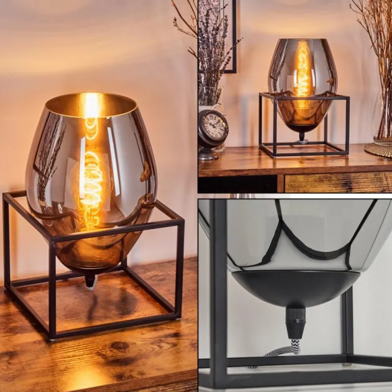 Magleby Lampe à poser Noir, 1 lumière
