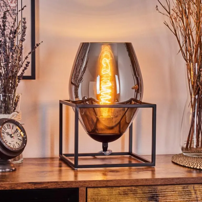 Magleby Lampe à poser Noir, 1 lumière