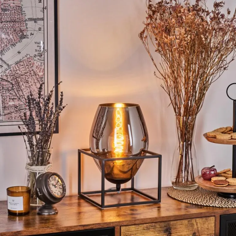 Magleby Lampe à poser Noir, 1 lumière
