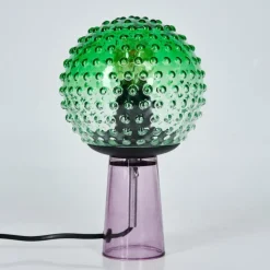 Maiorca Lampe à poser Lila, Noir, 1 lumière