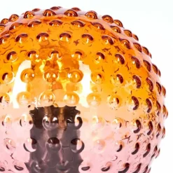 Maiorca Lampe à poser Orange, Noir, 1 lumière