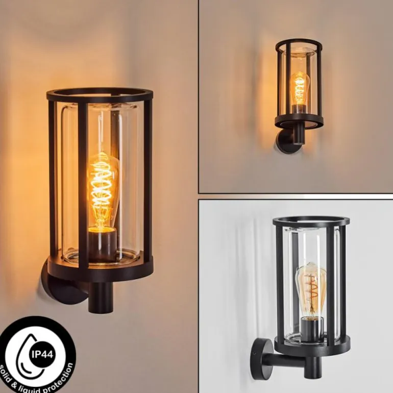 Martinha Lampe murale d´extérieur Noir, 1 lumière