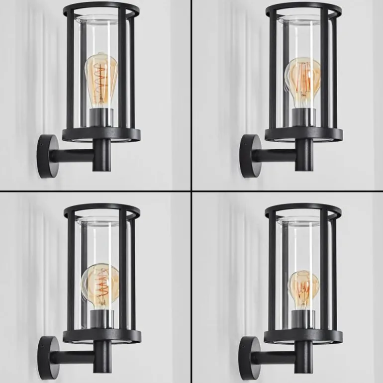 Martinha Lampe murale d´extérieur Noir, 1 lumière