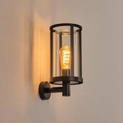 Martinha Lampe murale d´extérieur Noir, 1 lumière