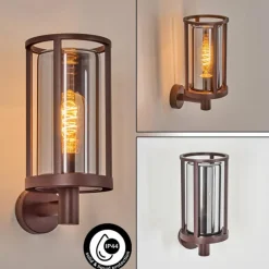 Martinha Lampe murale d´extérieur Rouille, 1 lumière