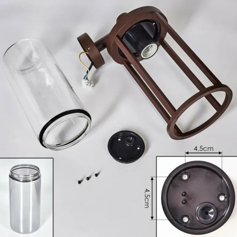 Martinha Lampe murale d´extérieur Rouille, 1 lumière