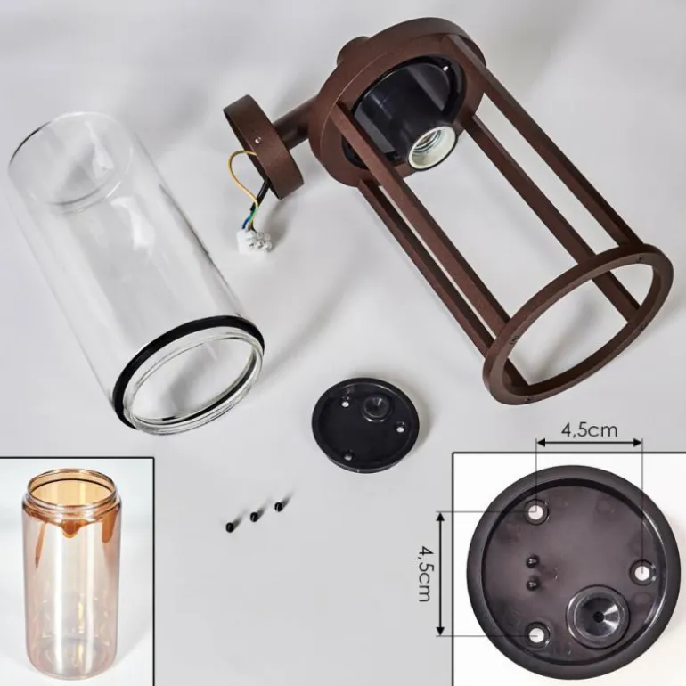 Martinha Lampe murale d´extérieur Rouille, 1 lumière