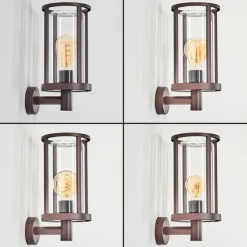 Martinha Lampe murale d´extérieur Rouille, 1 lumière