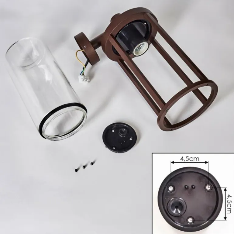 Martinha Lampe murale d´extérieur Rouille, 1 lumière