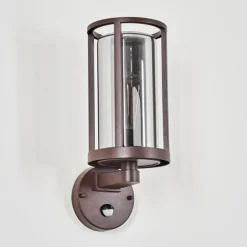 Martinha Lampe murale d´extérieur Rouille, 1 lumière, Détecteur de mouvement