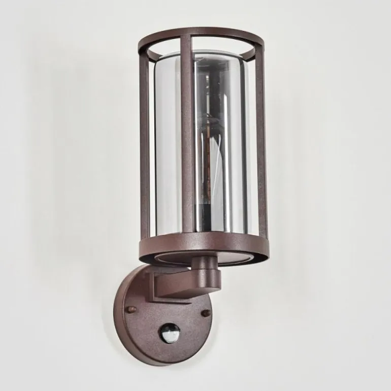 Martinha Lampe murale d´extérieur Rouille, 1 lumière, Détecteur de mouvement