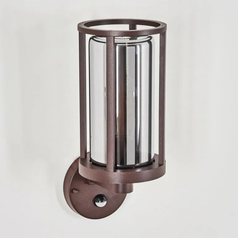 Martinha Lampe murale d´extérieur Rouille, 1 lumière, Détecteur de mouvement