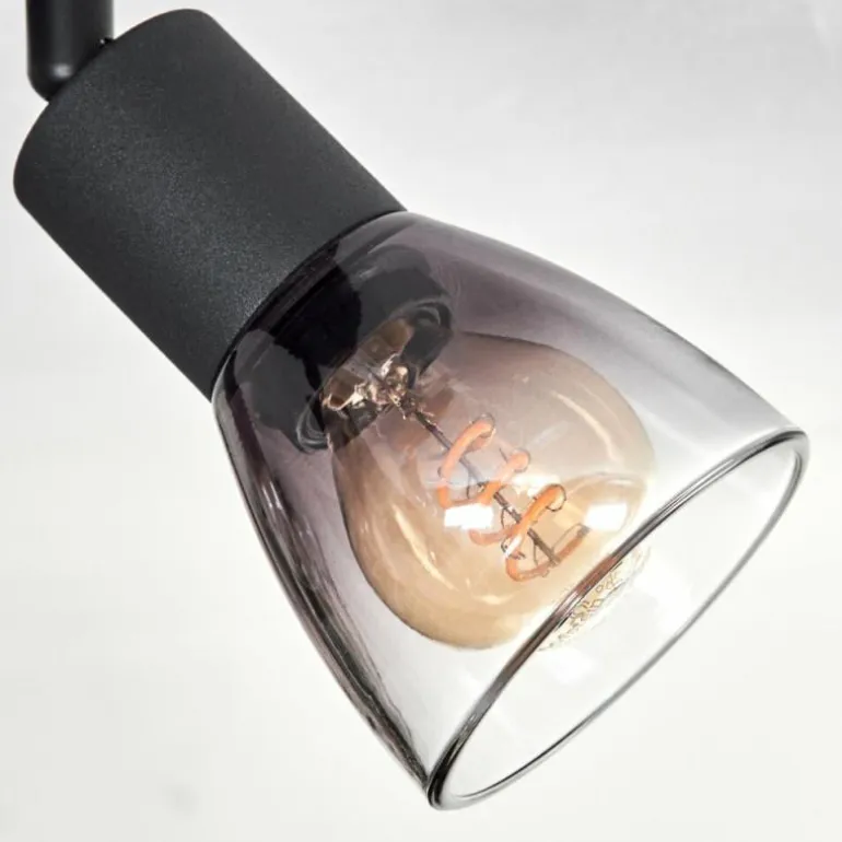Medelim Plafonnier Clair, Fumé, 3 lumières