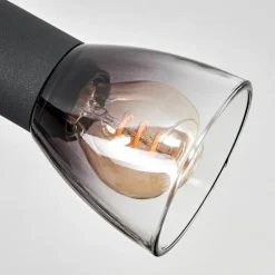 Medelim Plafonnier Clair, Fumé, 3 lumières