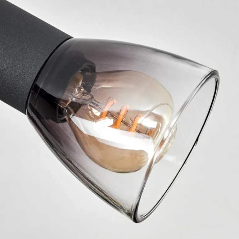 Medelim Plafonnier Clair, Fumé, 3 lumières