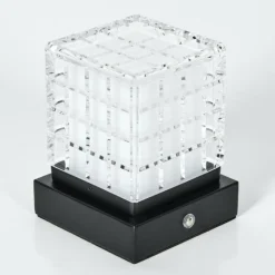 Medvik Lampe à poser LED Noir, 1 lumière