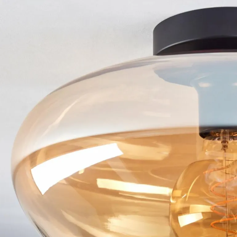 Mertola Plafonnier Ambre, 1 lumière
