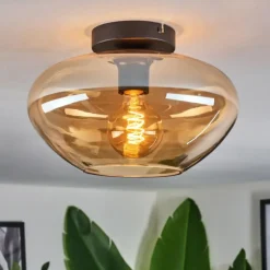 Mertola Plafonnier Ambre, 1 lumière
