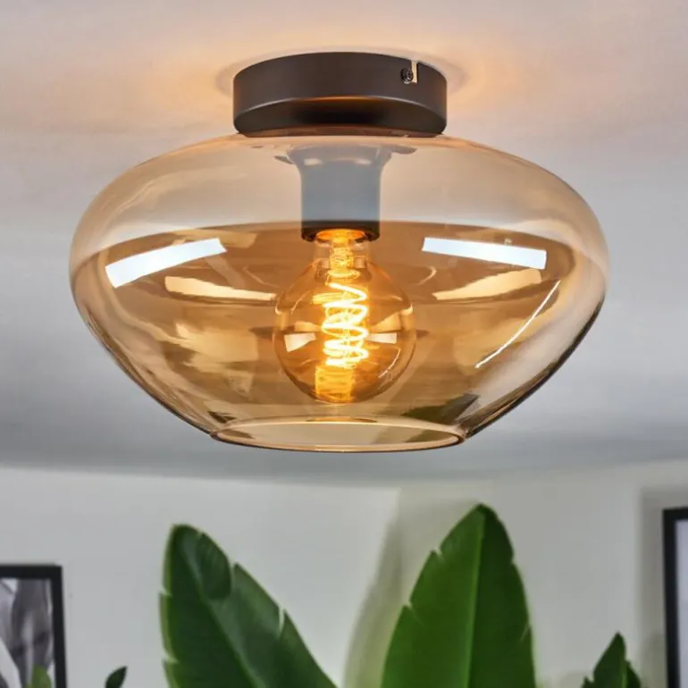 Mertola Plafonnier Ambre, 1 lumière