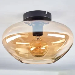 Mertola Plafonnier Ambre, 1 lumière