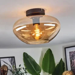 Mertola Plafonnier Ambre, 1 lumière