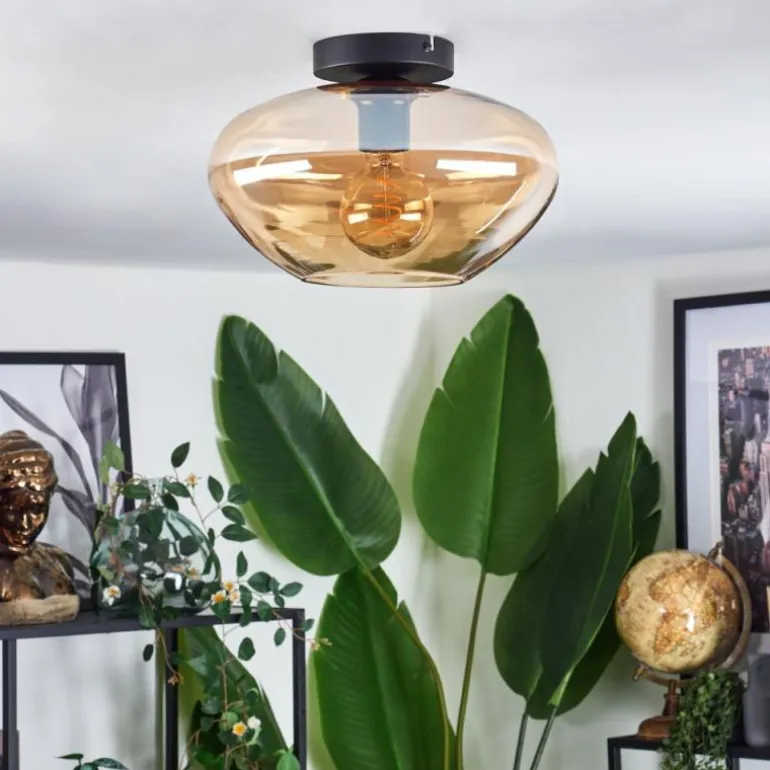 Mertola Plafonnier Ambre, 1 lumière