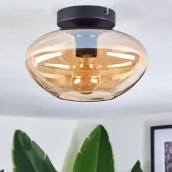 Mertola Plafonnier Ambre, 1 lumière
