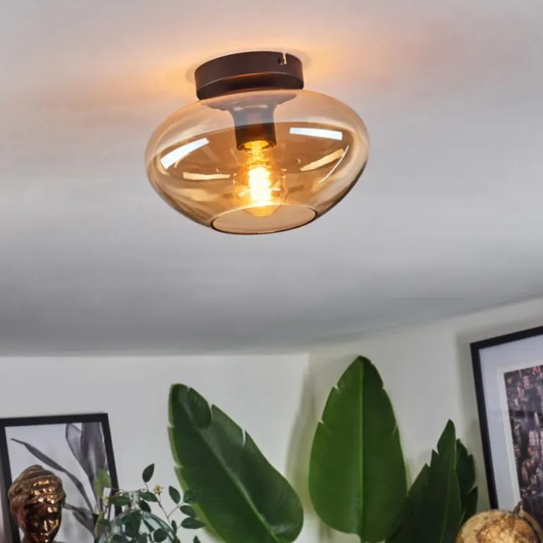 Mertola Plafonnier Ambre, 1 lumière
