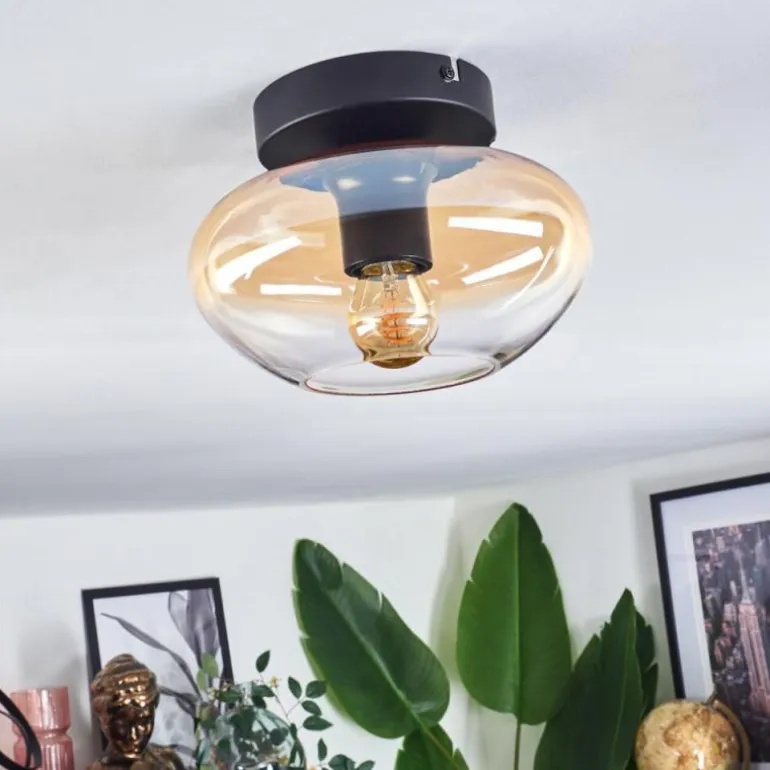 Mertola Plafonnier Ambre, Clair, 1 lumière