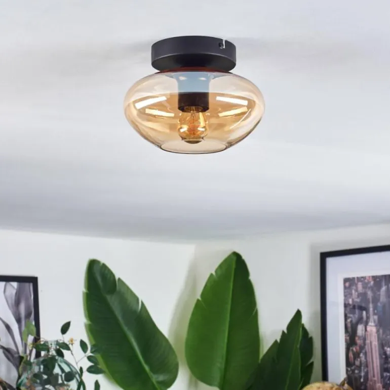 Mertola Plafonnier Ambre, 1 lumière