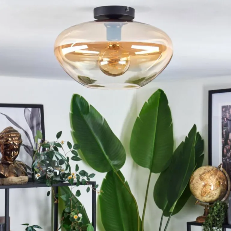 Mertola Plafonnier Ambre, Clair, 1 lumière