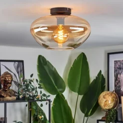 Mertola Plafonnier Ambre, Clair, 1 lumière