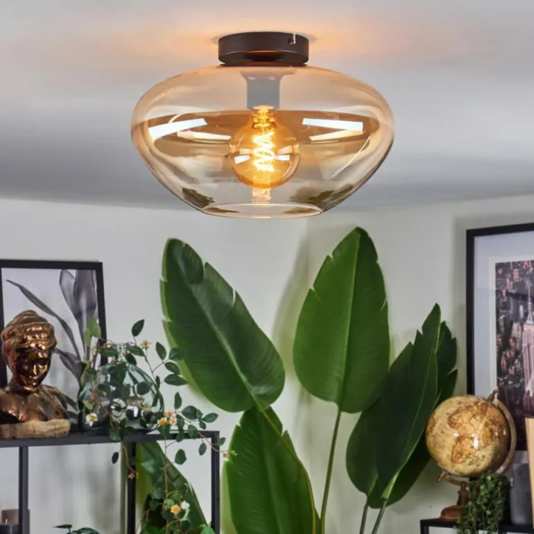 Mertola Plafonnier Ambre, Clair, 1 lumière