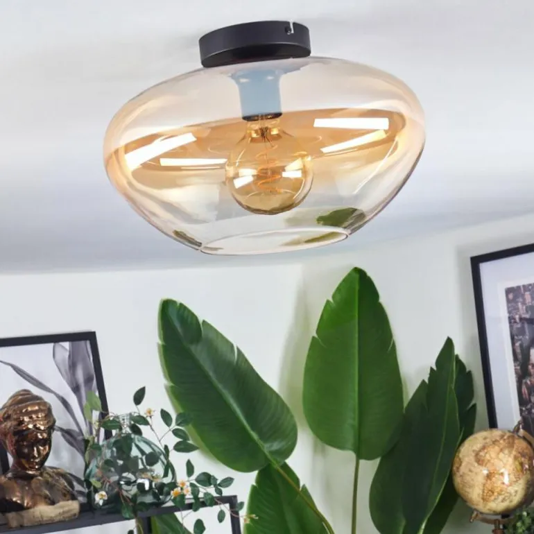 Mertola Plafonnier Ambre, Clair, 1 lumière