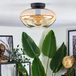 Mertola Plafonnier Ambre, Clair, 1 lumière
