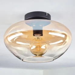 Mertola Plafonnier Ambre, Clair, 1 lumière