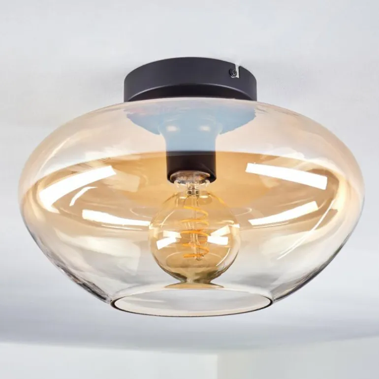 Mertola Plafonnier Ambre, Clair, 1 lumière