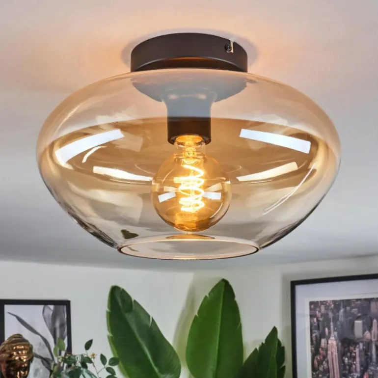 Mertola Plafonnier Ambre, Clair, 1 lumière