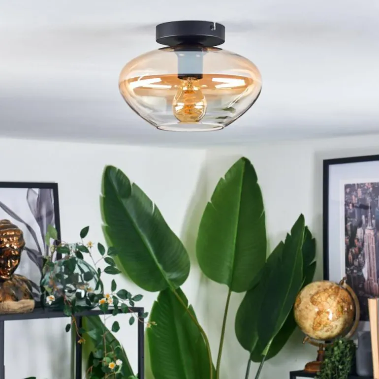 Mertola Plafonnier Ambre, Clair, 1 lumière
