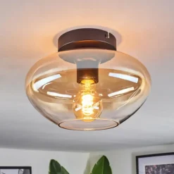 Mertola Plafonnier Ambre, Clair, 1 lumière
