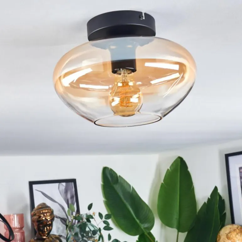 Mertola Plafonnier Ambre, Clair, 1 lumière