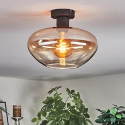 Mertola Plafonnier Ambre, Clair, 1 lumière