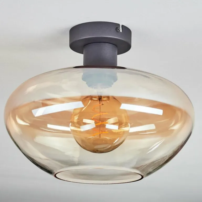 Mertola Plafonnier Ambre, Clair, 1 lumière