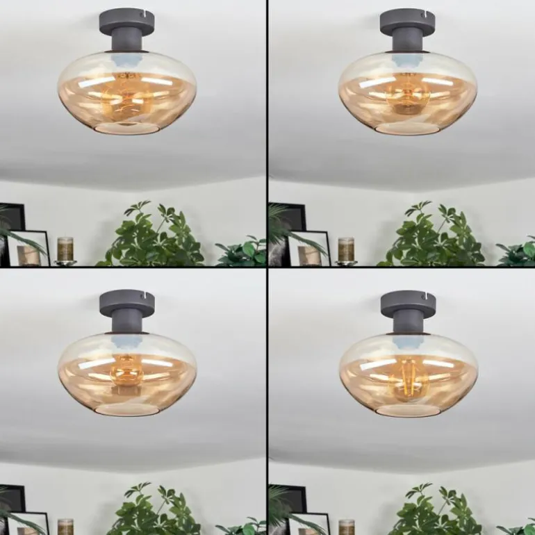 Mertola Plafonnier Ambre, 1 lumière