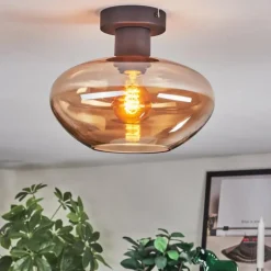 Mertola Plafonnier Ambre, 1 lumière