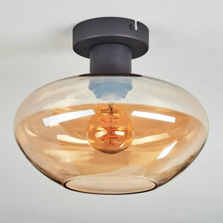 Mertola Plafonnier Ambre, 1 lumière