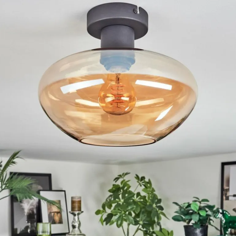 Mertola Plafonnier Ambre, 1 lumière